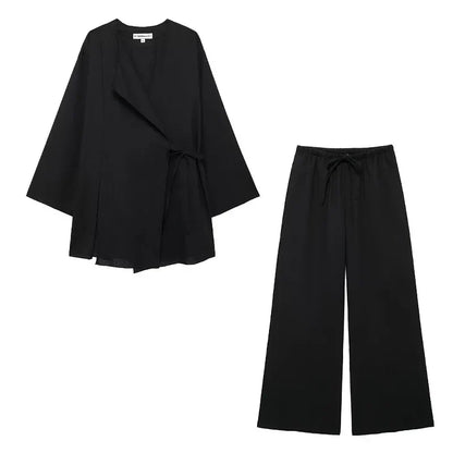 Women's linen suit