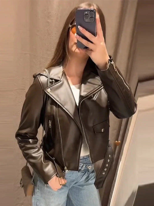 Women's Jacket With Belt