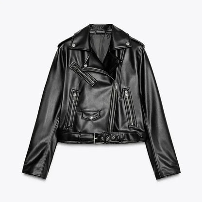 Women's Jacket With Belt
