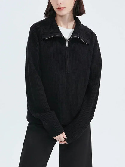 Women's half-zip pullover