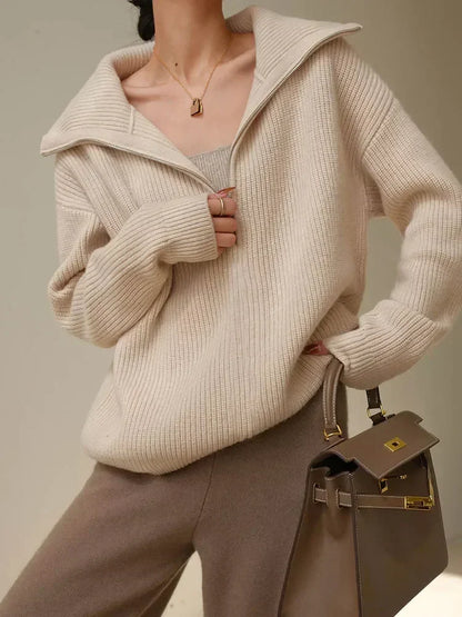 Women's half-zip pullover
