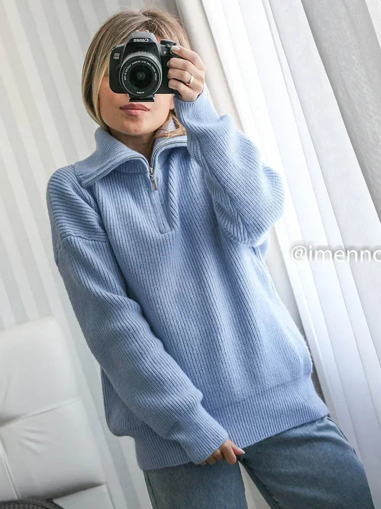 Women's half-zip pullover