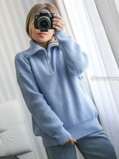 Women's half-zip pullover