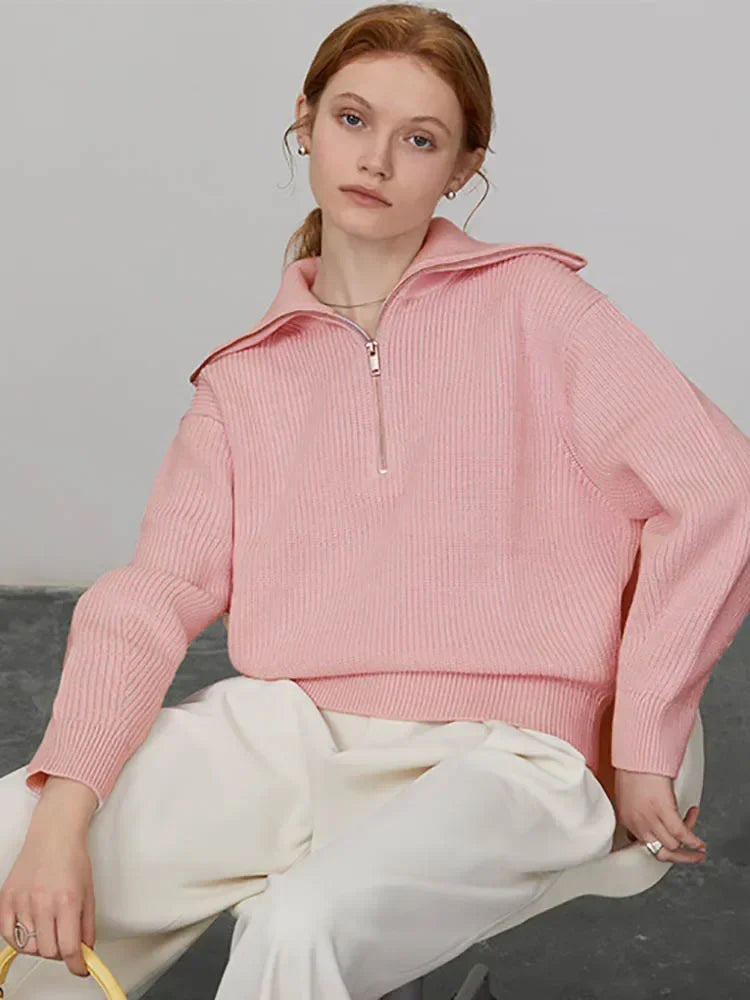 Women's half-zip pullover