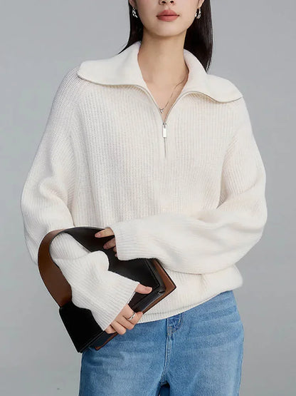 Women's half-zip pullover