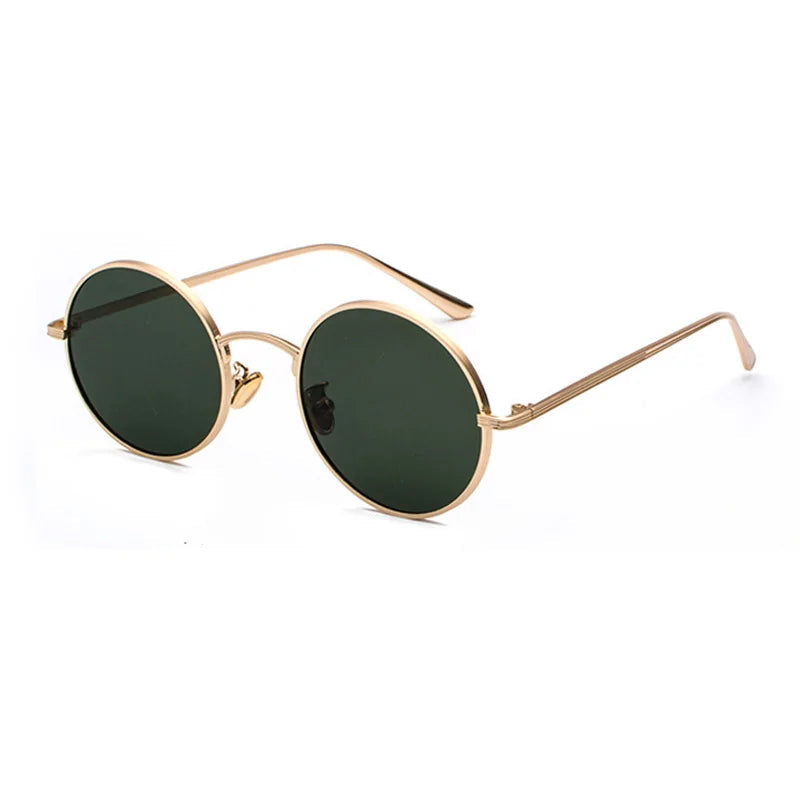 Women's Round Design Sunglasses with UV Protection