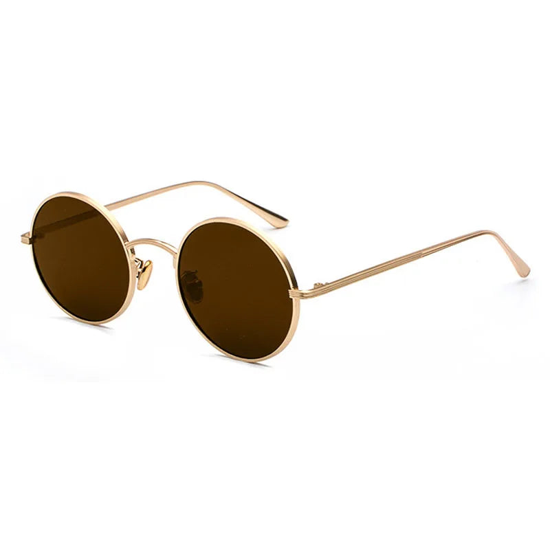 Women's Round Design Sunglasses with UV Protection