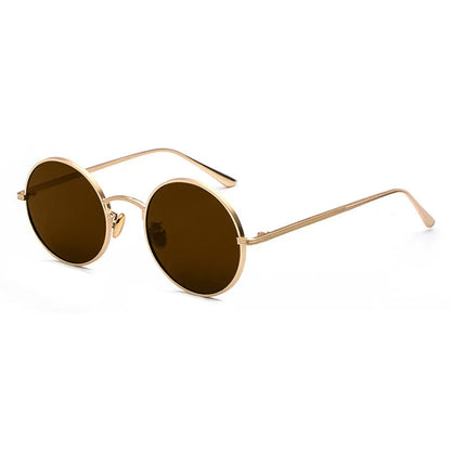 Women's Round Design Sunglasses with UV Protection