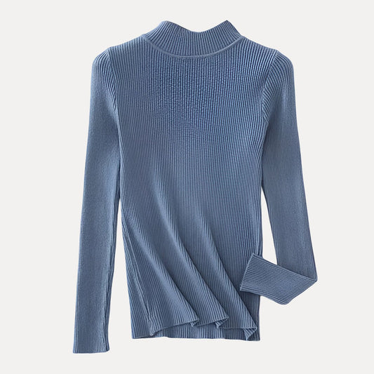 Women's sweater with turtleneck