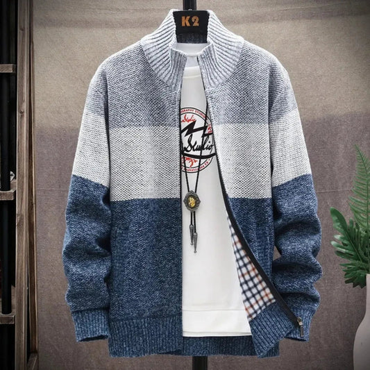 Cardigan made of soft velvet