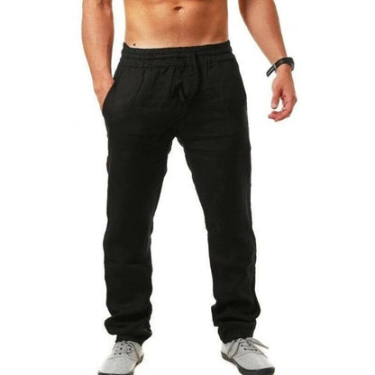Breathable linen pants for men | Perfect for spring/summer