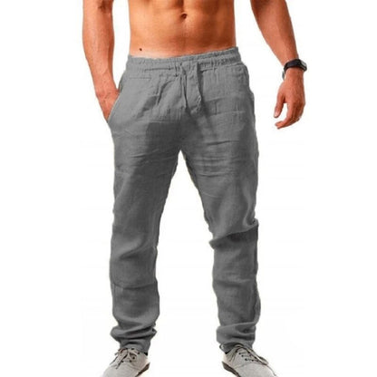Breathable linen pants for men | Perfect for spring/summer