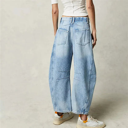 Casual-fit vintage women's jeans