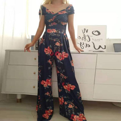 Beatrix | Elegant Off-Shoulder Jumpsuit for Women with Wide Leg