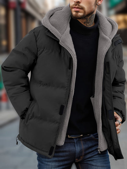 Warmer puffer winter jacket