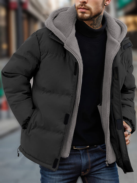 Warmer puffer winter jacket