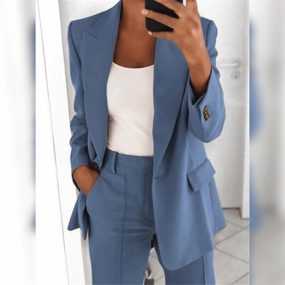 Women's Suit Set | Two-piece with Blazer & Pants