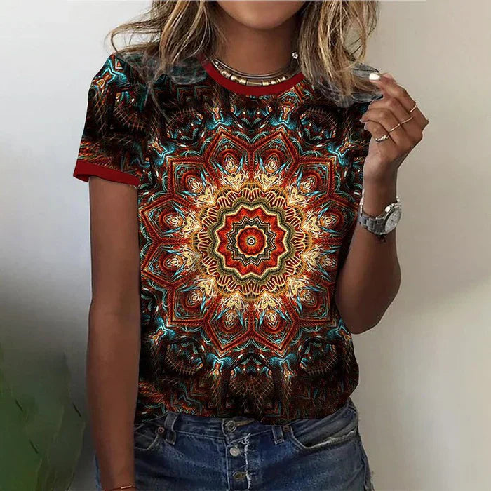 Ella Mandala Dreams Crew Neck Tee