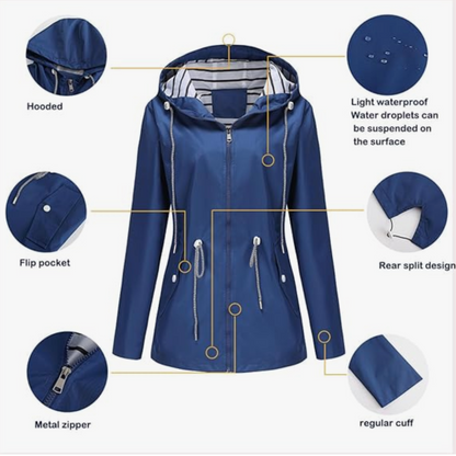 Waterproof Windbreaker Coat