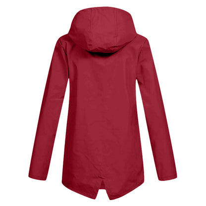 Waterproof Ladies Zip Up Parka Coat