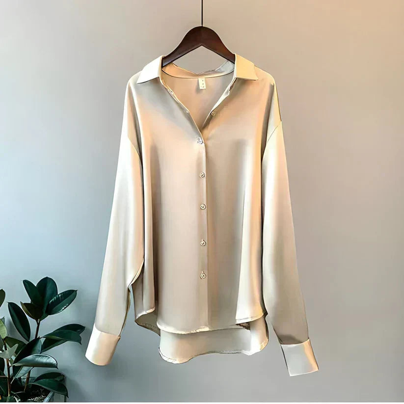 Caroline | Elegant Silk Shirt