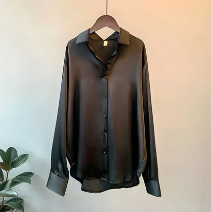 Caroline | Elegant Silk Shirt