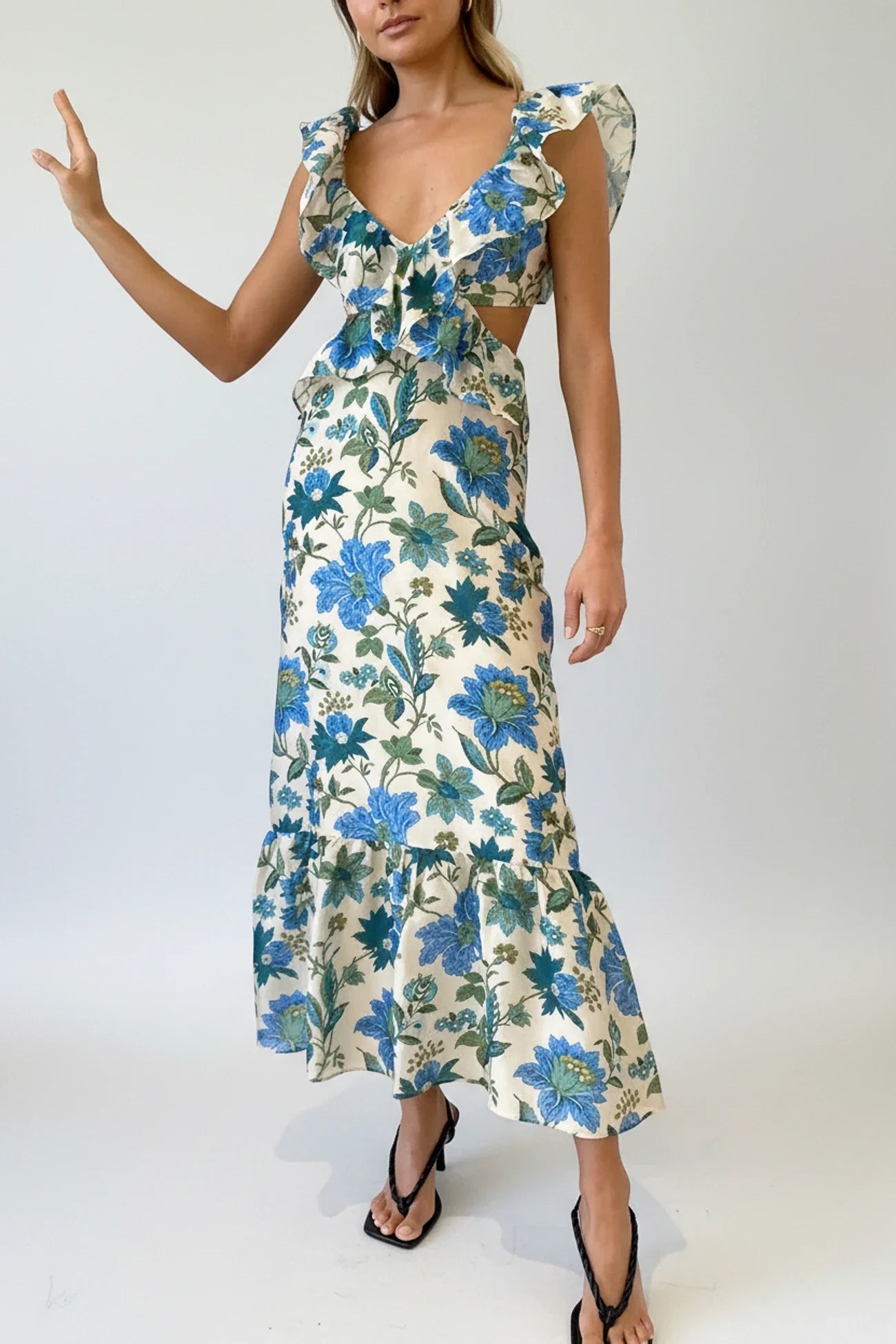 Beautiful Womens Long Summer Dress - Olytrend