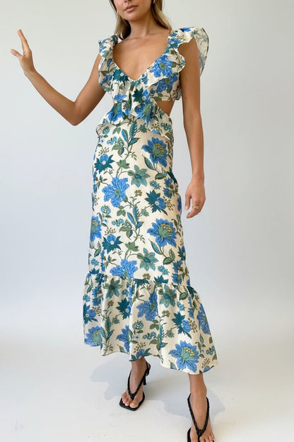 Beautiful Womens Long Summer Dress - Olytrend