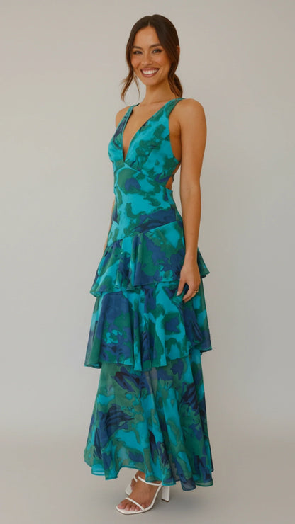 Beautiful Summer Maxi Sundress for Ladies