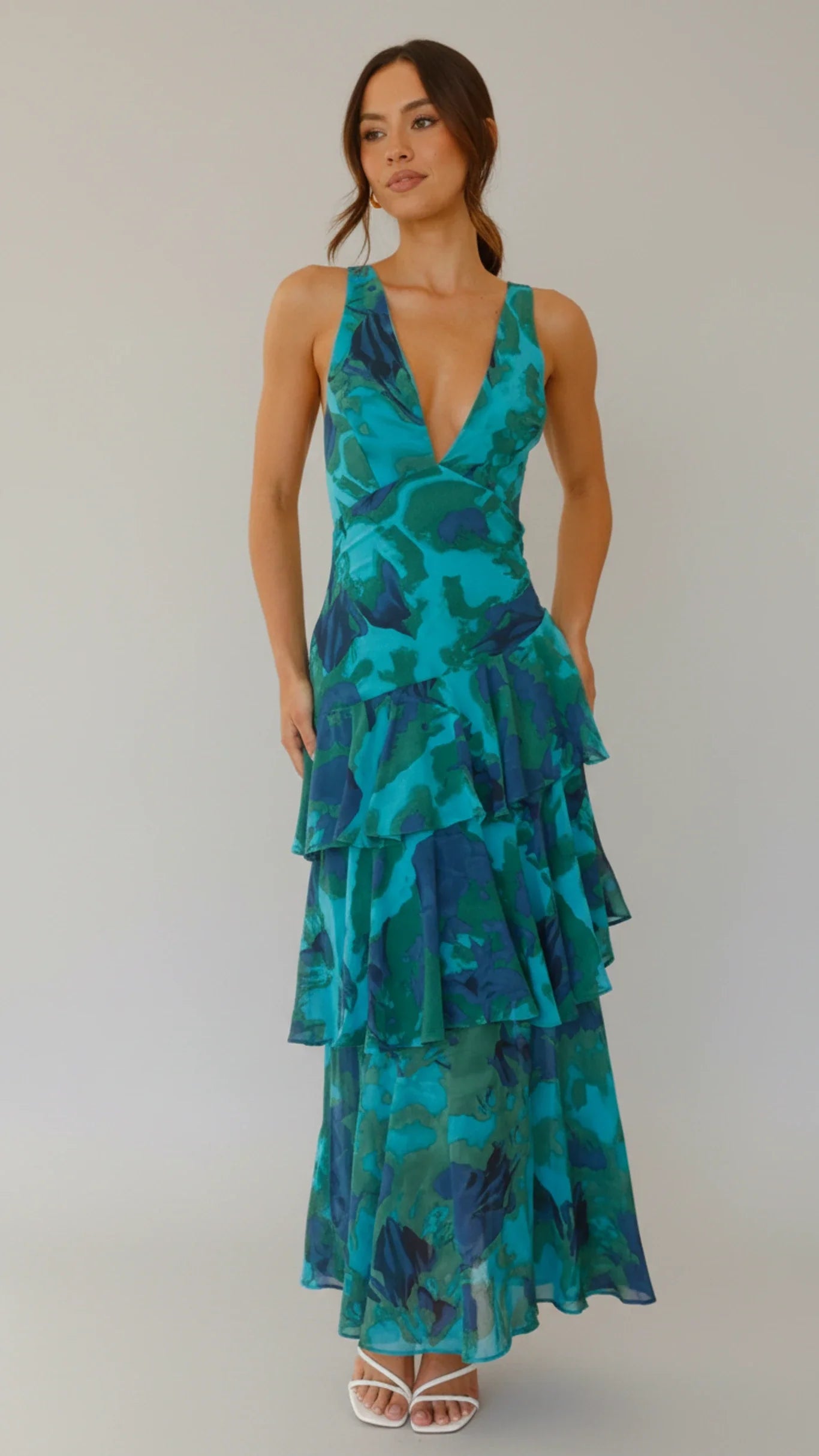 Beautiful Summer Maxi Sundress for Ladies - Olytrend