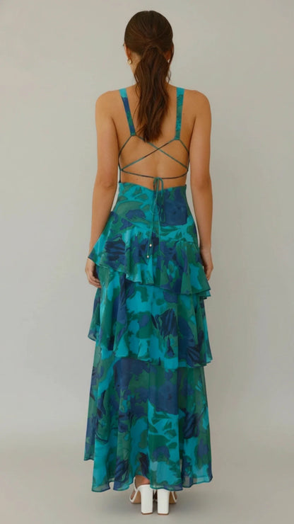 Beautiful Summer Maxi Sundress for Ladies
