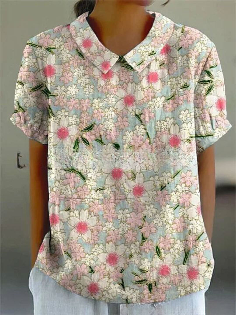 Bea | Elegant Flower Blouse for Women