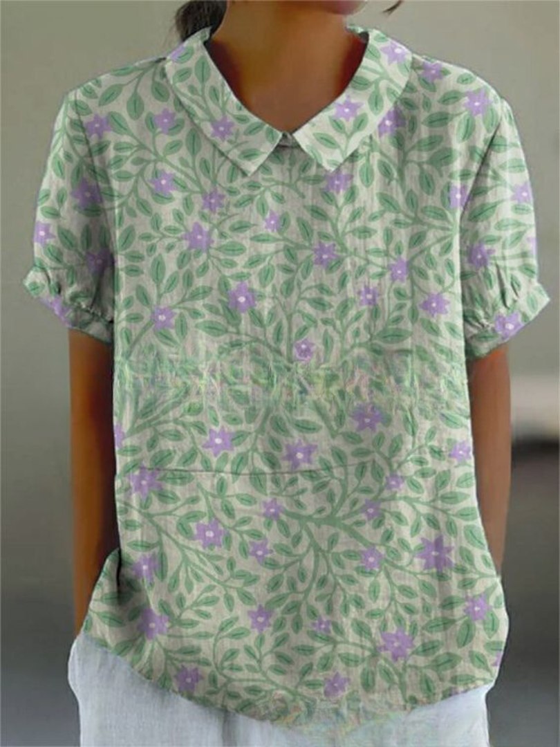Bea | Elegant Flower Blouse for Women