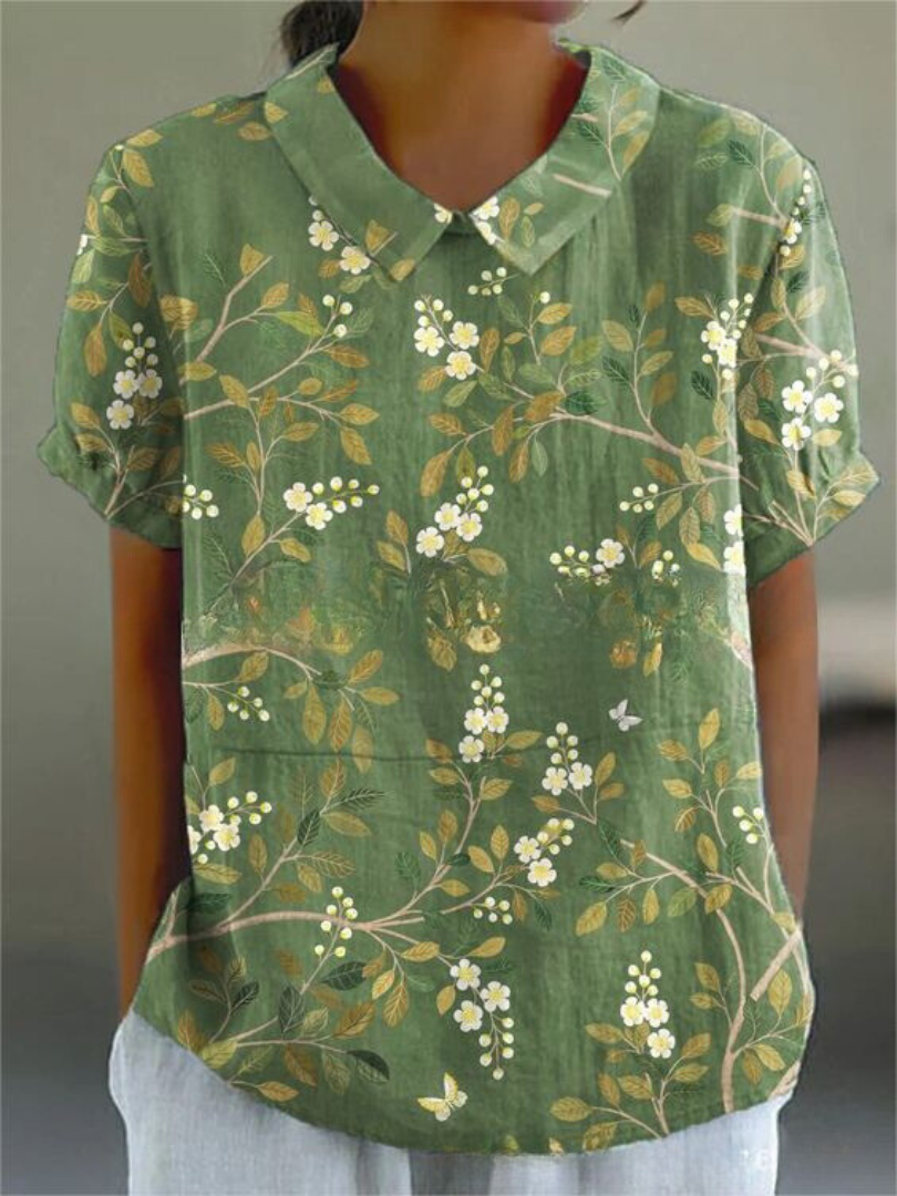 Bea | Elegant Flower Blouse for Women