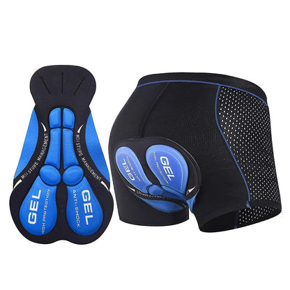 Unisex Cycling Shorts with Gel – Comfort and Shock Absorption