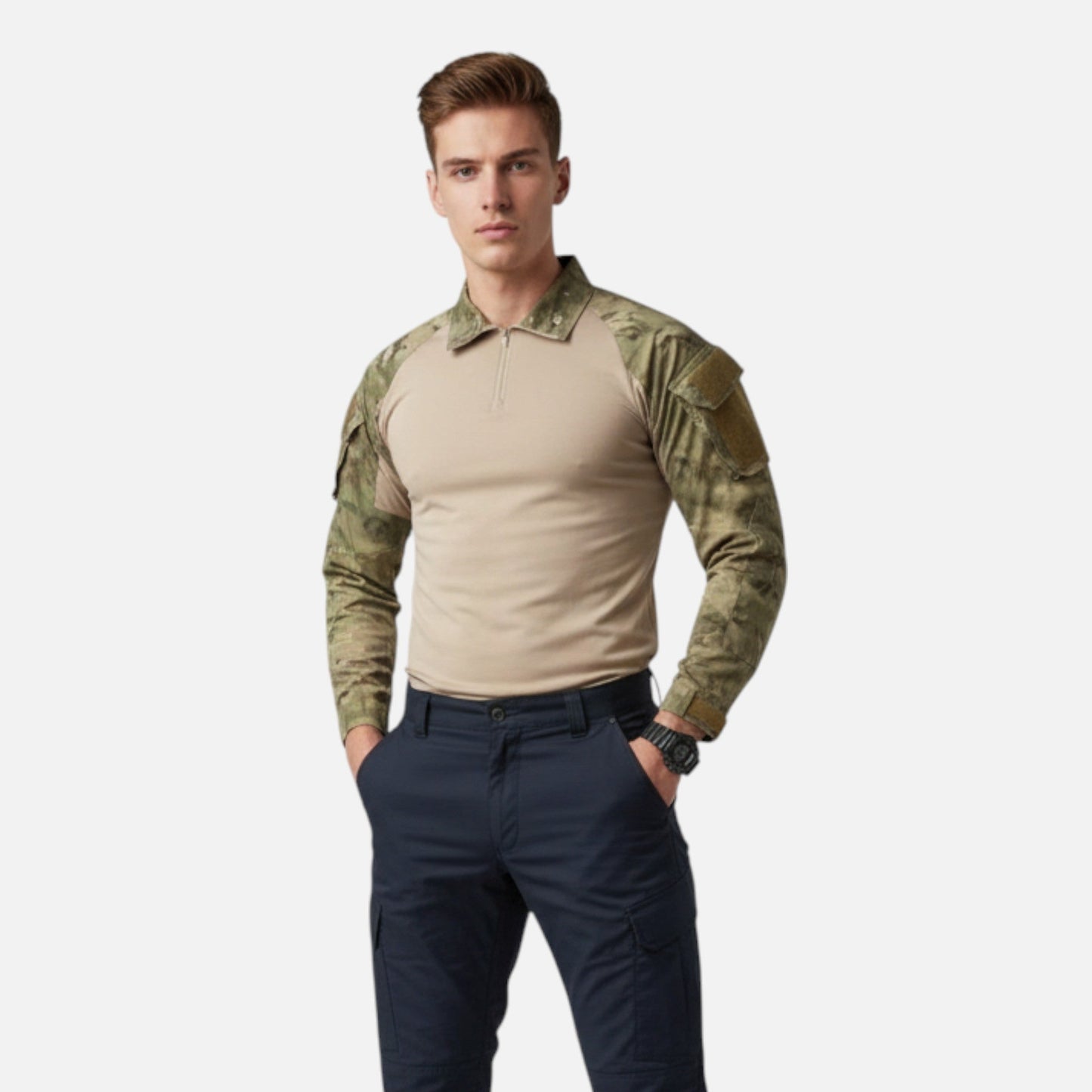 Ancienne Monde | Men's Tactical Military Cotton Shirt