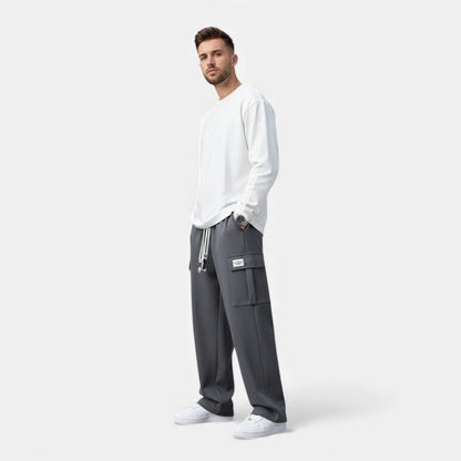 Ancient World | Men's Cargo Jogger Pants – Loose Fit Casual Streetwear