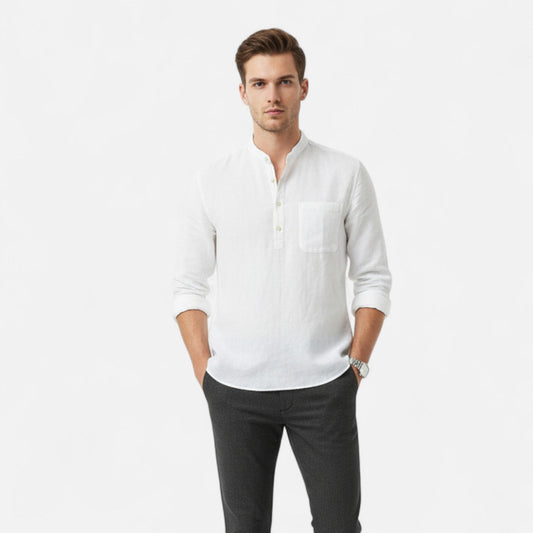 Ancient World | 100% Linen Shirt Men