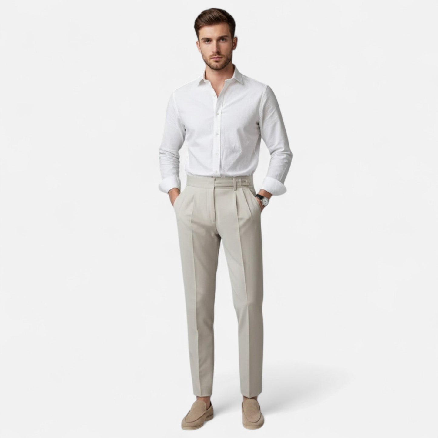 Ancient World | Men's Pants Italian Style Timeless Elegance