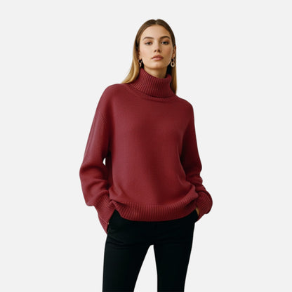 Ancient World | Thick Turtleneck Sweater Woman