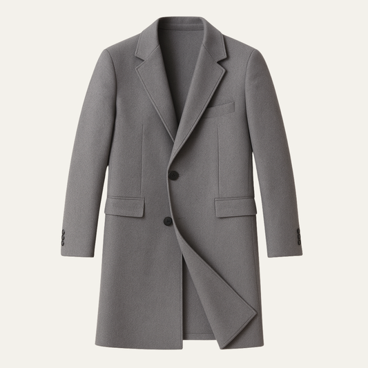 Warm Thick Woolen Mens Winter Overcoat - Nocini