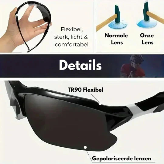High Performance Polarized Athletic Sunglasses - Olytrend