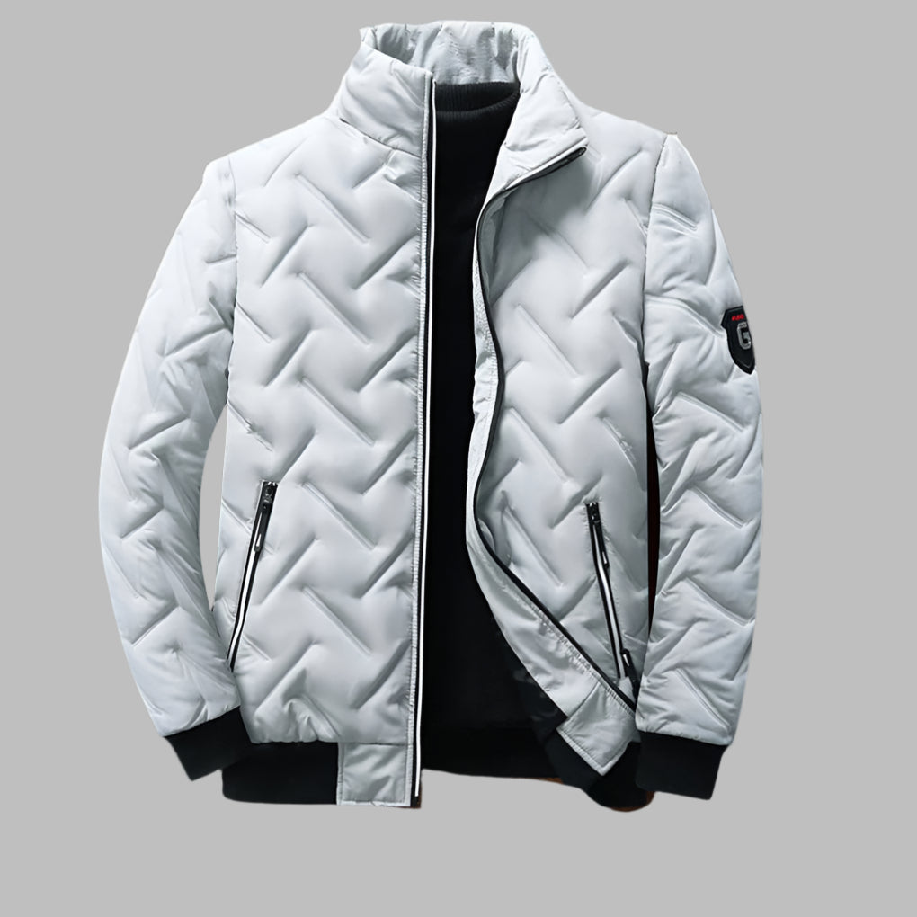 Waterproof Men's Zip Up Windproof Jacket