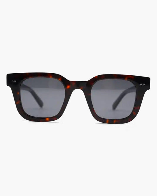 Caleb – Retro Square Sunglasses for Men with UV Protection Brown