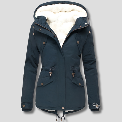 Warm Waterproof Ladies Parka Coat
