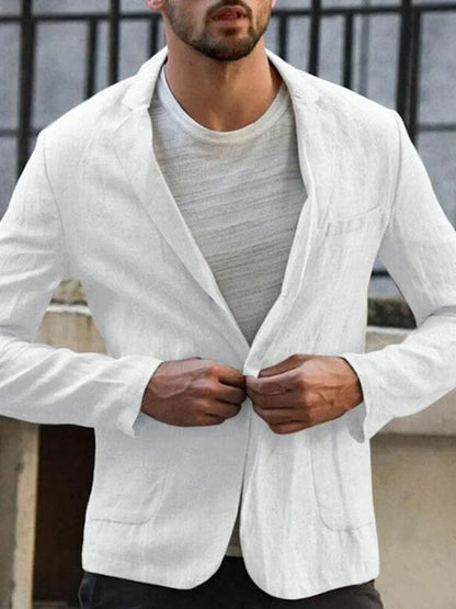 Stylish linen jacket for the modern man