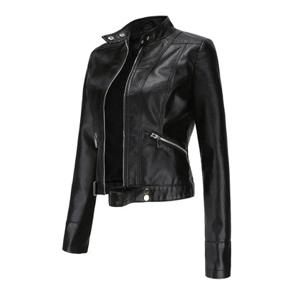 Women's Nadia Vegan Jacket: Timeless Style and Comfort