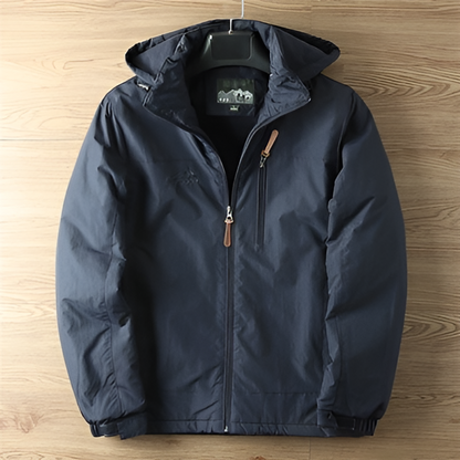 Waterproof Men's Hooded Outdoor Windbreaker Jacket