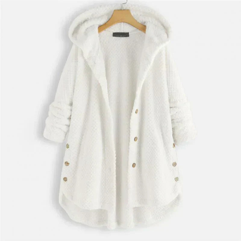 Warm Fleece Hooded Jacket