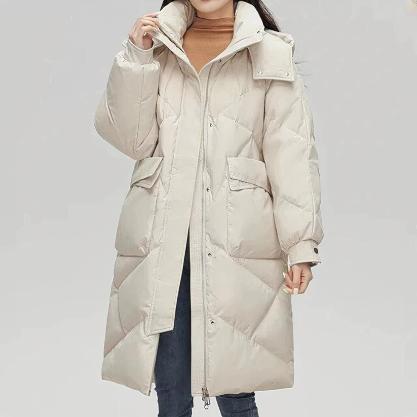 Xiomara long down jacket
